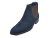 Ted Baker Navy Blue Suede Travics Chelsea Boots