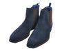 Ted Baker Navy Blue Suede Travics Chelsea Boots