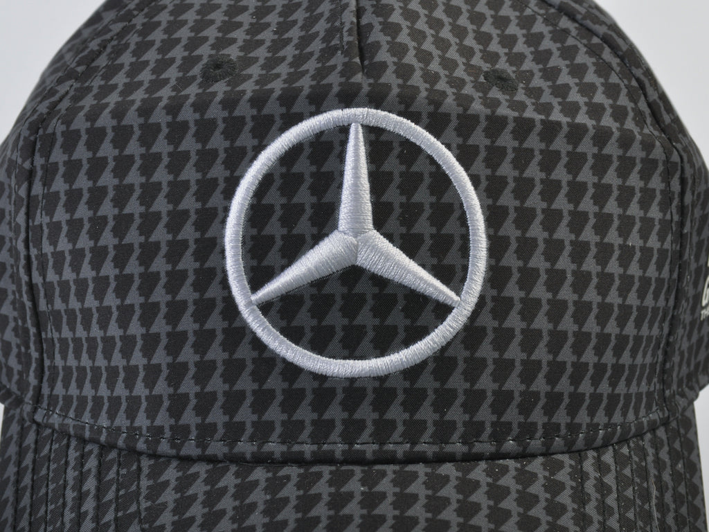 Mercedes Benz Petronas Formula 1 Houndstooth Baseball Cap