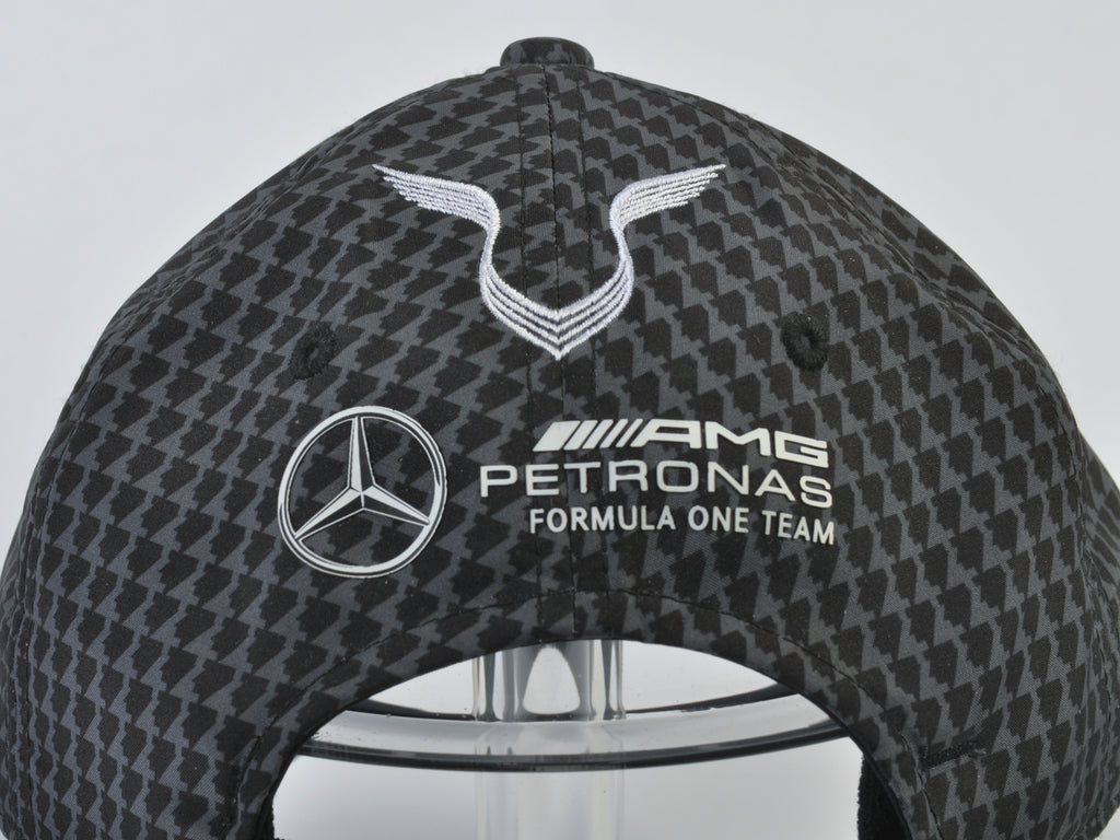 Mercedes Benz Petronas Formula 1 Houndstooth Baseball Cap