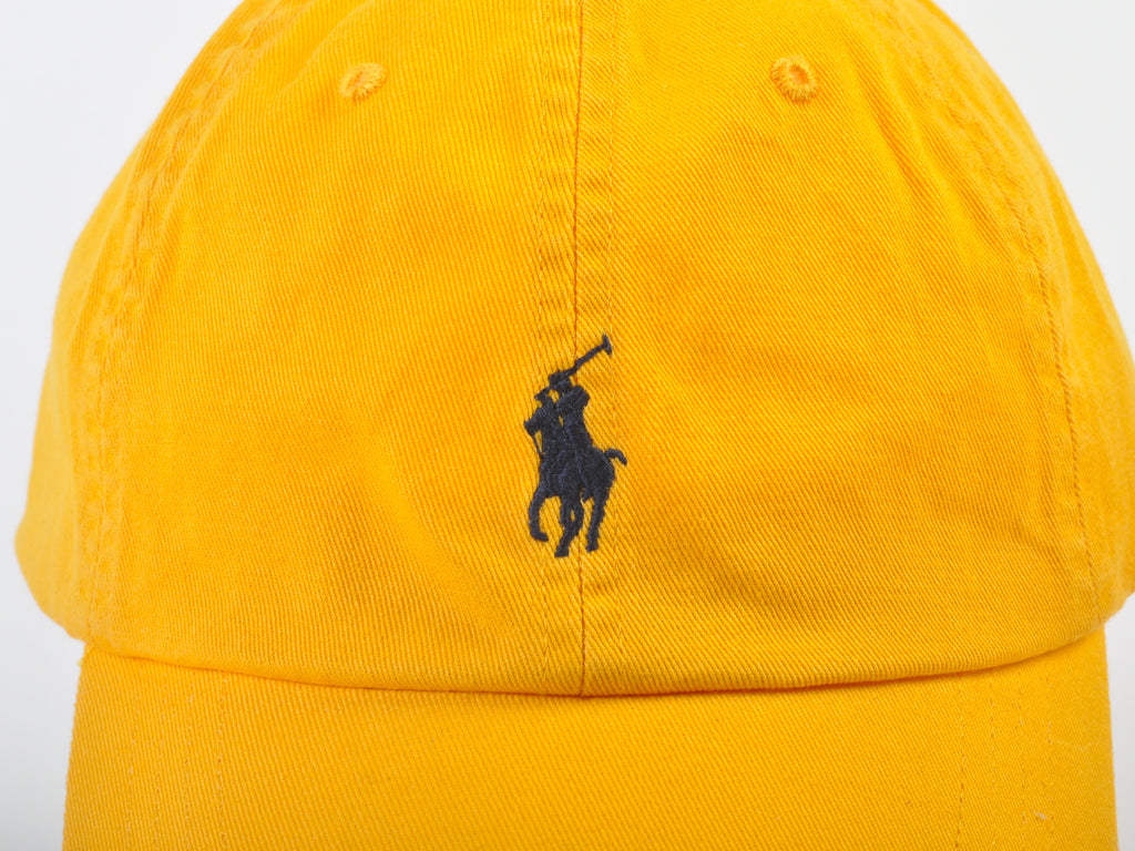 Polo Ralph Lauren Yellow Cotton Baseball Cap