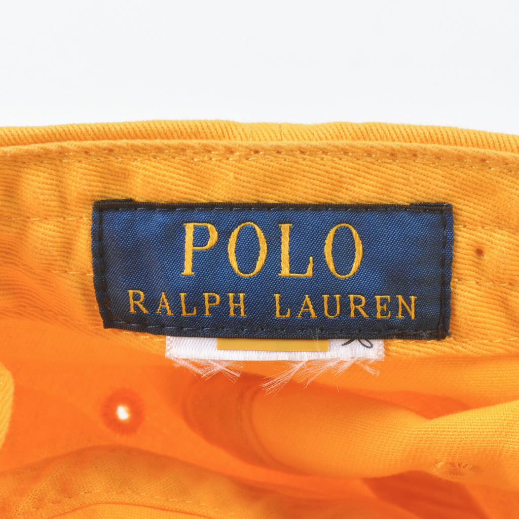 Polo Ralph Lauren Yellow Cotton Baseball Cap