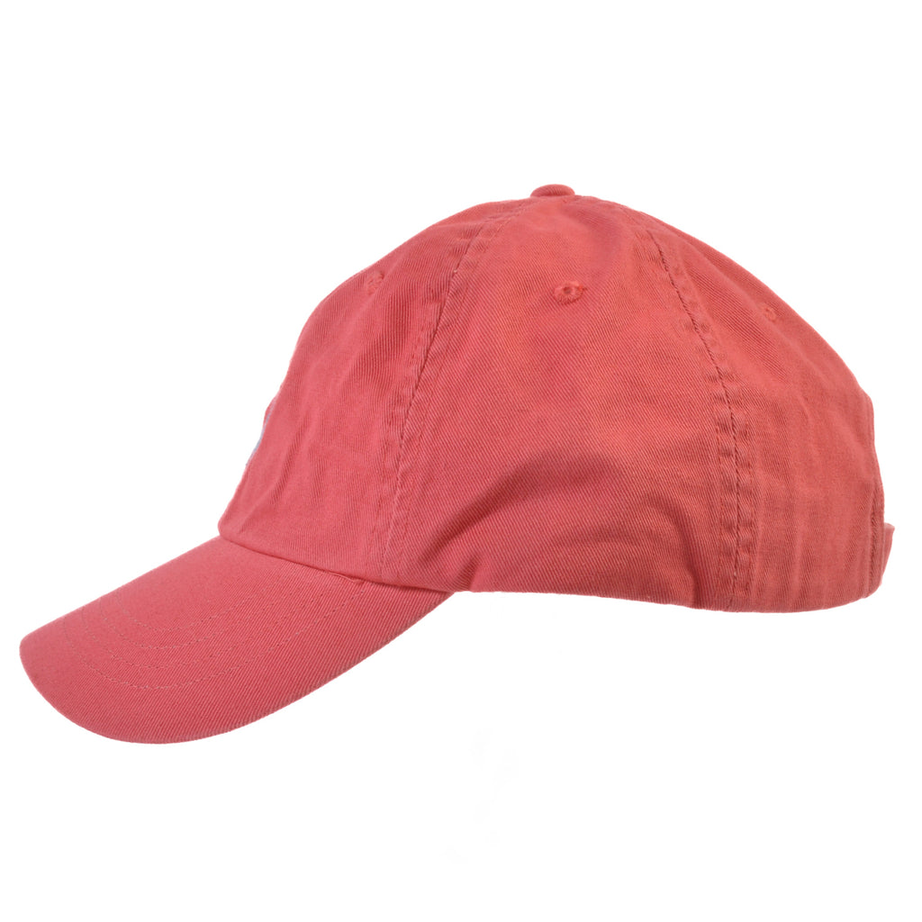 Polo Ralph Lauren Washed Red Cotton Baseball Cap