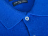 Polo Ralph Lauren Blue Lambswool Collared Knit