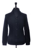 Aqua Toscano Navy Blue Shawl Collar Cardigan