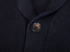 Aqua Toscano Navy Blue Shawl Collar Cardigan