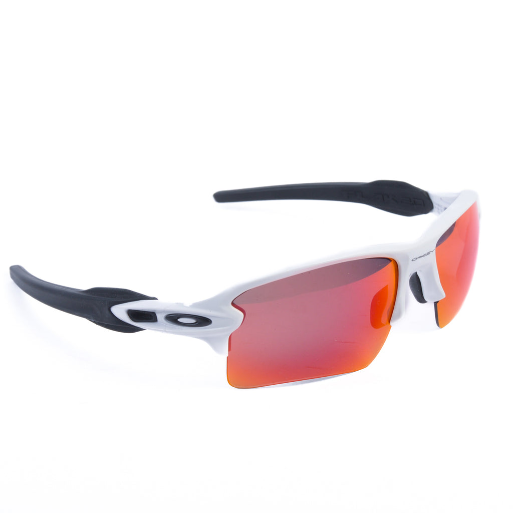 Oakley White Flak 2.0 Flak Sunglasses
