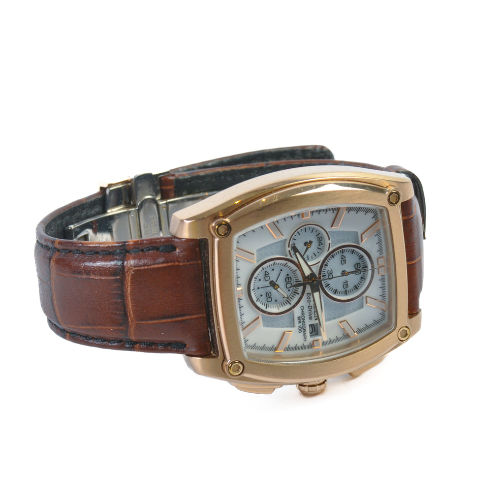 Citizen Eco Drive Rectangle Chronograph Watch