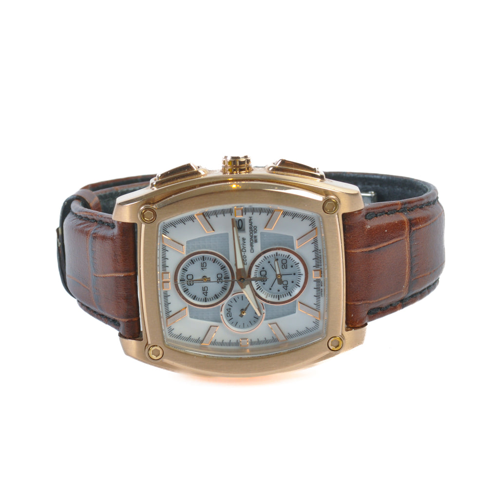 Citizen Eco Drive Rectangle Chronograph Watch