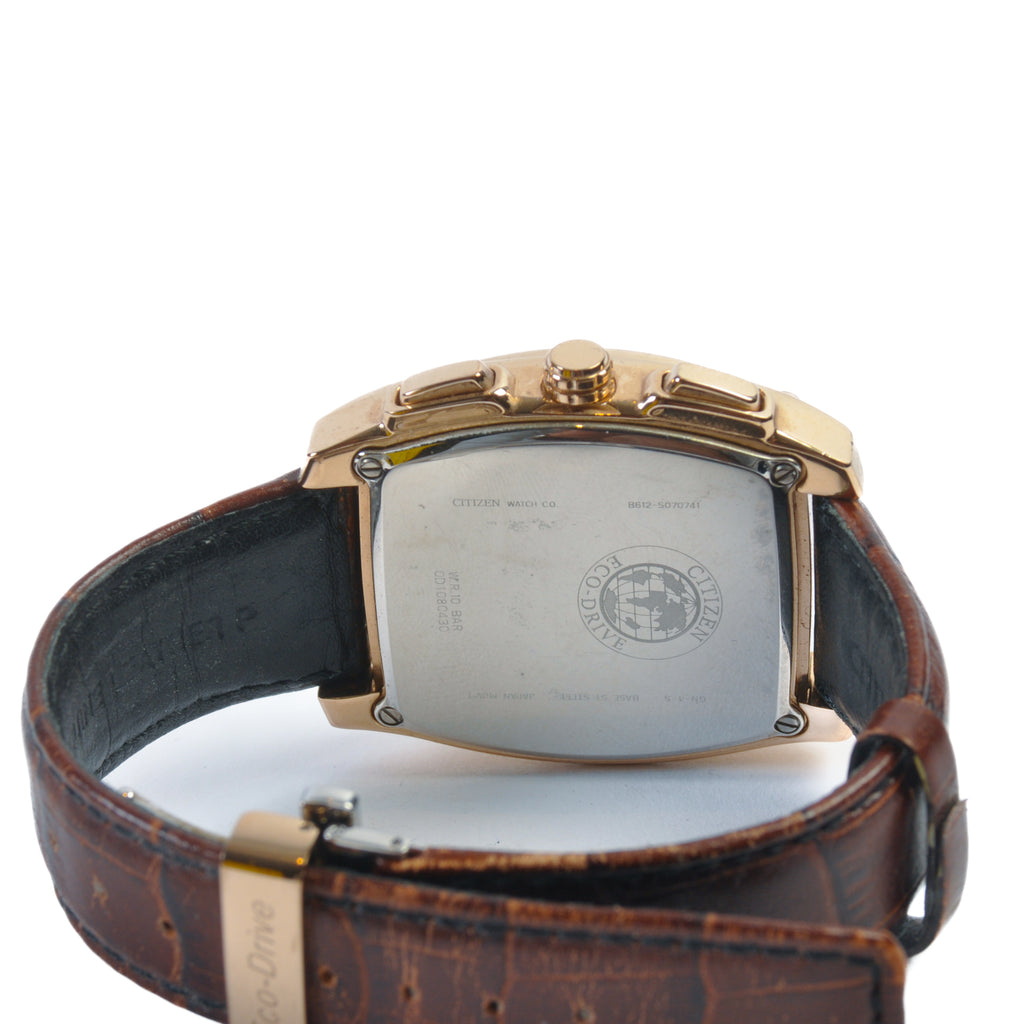 Citizen Eco Drive Rectangle Chronograph Watch