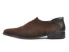 Donald Pliner Brown Suede Rex Slip-Ons