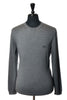 Hugo Boss Grey Extrafine Merino Wool Crew Neck Sweater