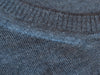 Hugo Boss Grey Extrafine Merino Wool Crew Neck Sweater