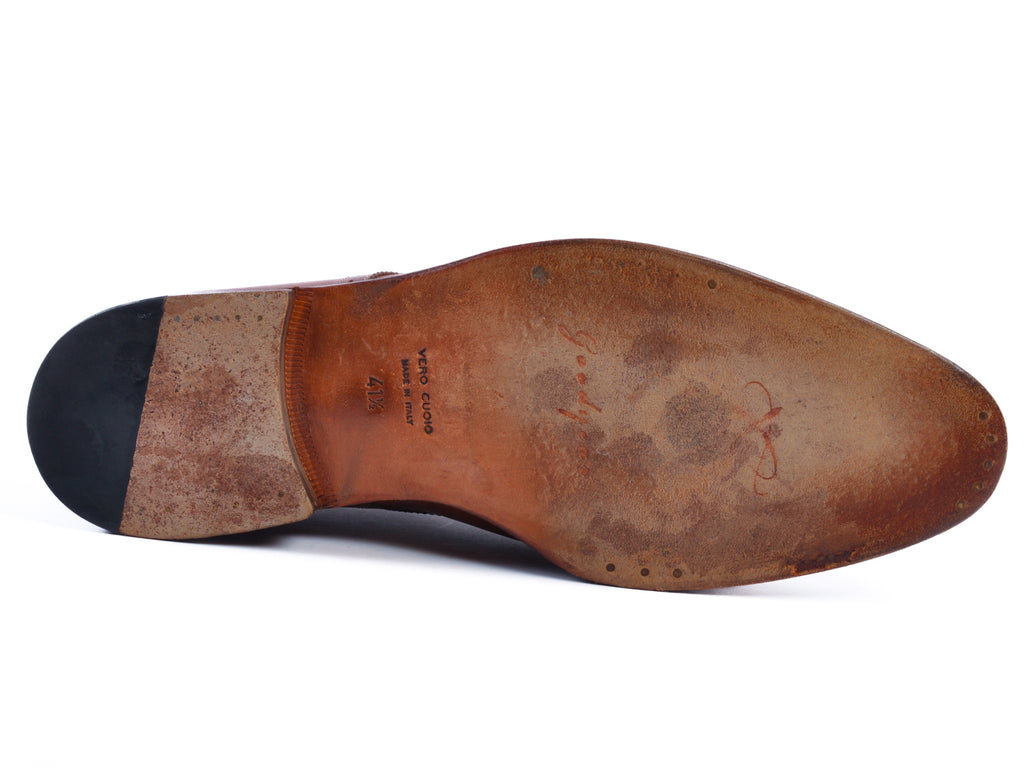 Canali 1934 Brown Split Toe Derby Shoes