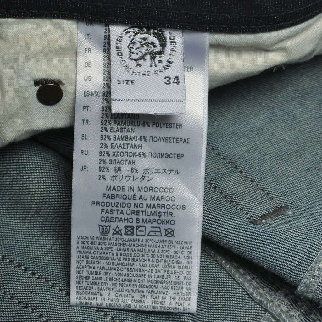 Diesel Dark Wash Zatiny Jeans