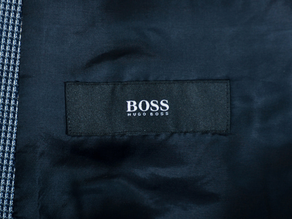 Hugo Boss Blue Weave The Grand US_2 Blazer
