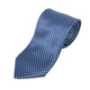 Brioni Navy Blue Chain Mail Print Tie