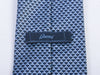 Brioni Navy Blue Chain Mail Print Tie