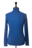 Loro Piana Blue Baby Cashmere Roll Neck Sweater