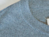 Maison Margiela Cement Grey Cashmere Crew Neck Sweater