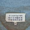 Maison Margiela Cement Grey Cashmere Crew Neck Sweater