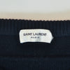 Saint Laurent Black Cashmere Crew Neck Sweater