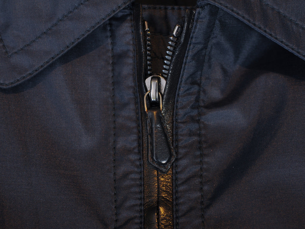 Tom Ford Navy Blue Nylon Jacket