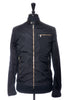 Moncler Black Nylon Mercure Giubbotto Motorcycle Jacket