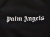 Palm Angels Black Flame Print Track Jacket