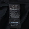 Palm Angels Black Flame Print Track Jacket