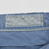 Brunello Cucinelli Washed Blue Cotton Shorts