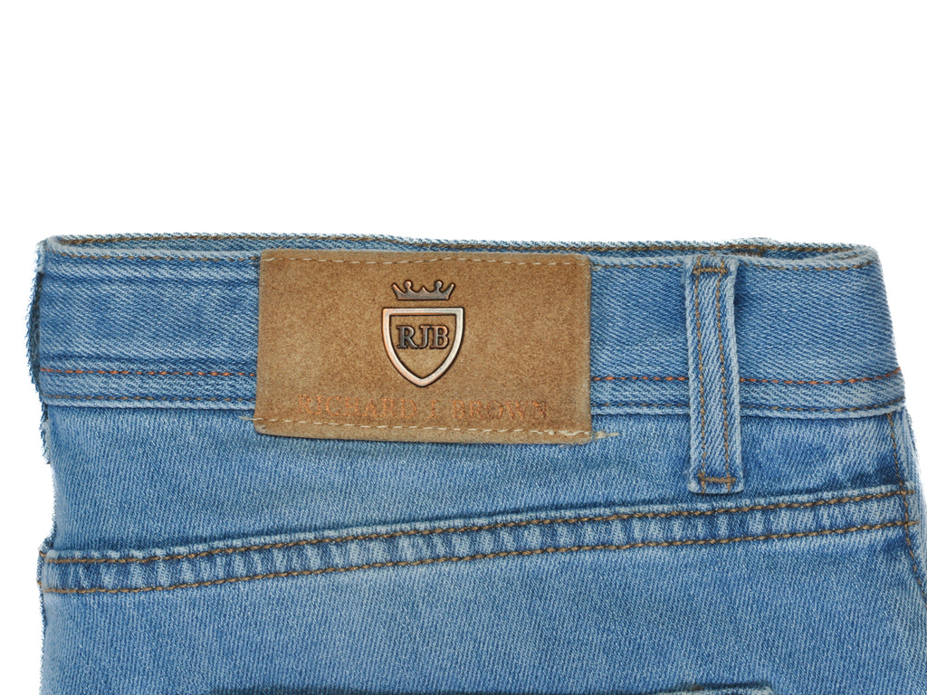 Richard J Brown Distressed Blue Milano Jeans