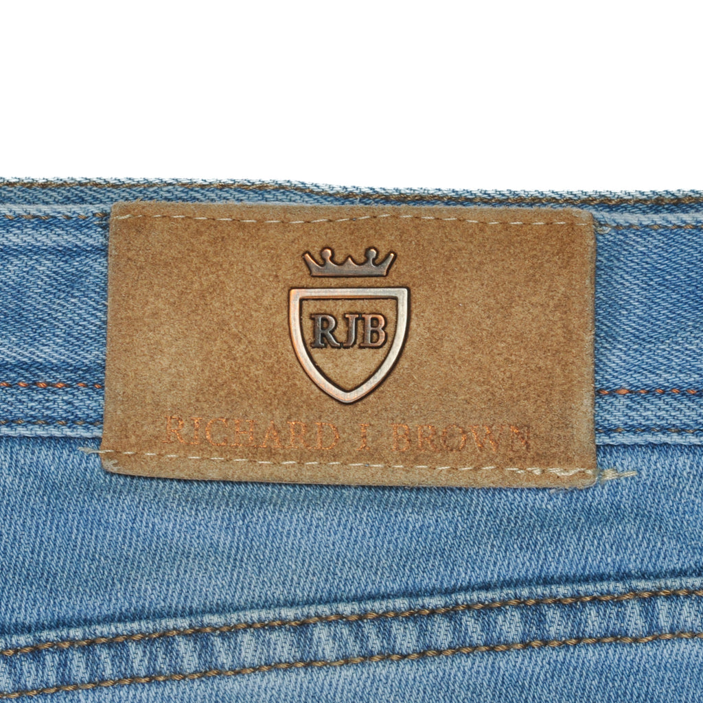 Richard J Brown Distressed Blue Milano Jeans