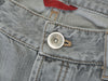 Brunello Cucinelli Grey Traditional Fit Selvedge Jeans