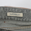 Brunello Cucinelli Grey Traditional Fit Selvedge Jeans