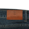 Brunello Cucinelli Dark Blue Skinny Fit Cuffed Jeans
