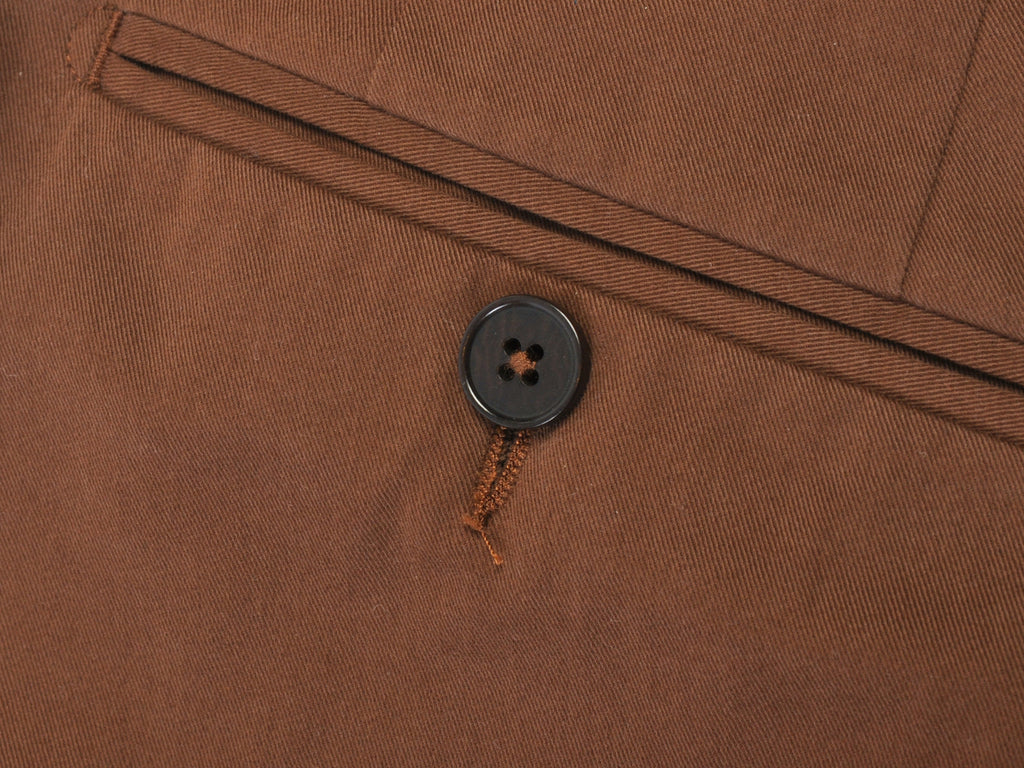 Ermenegildo Zegna Brown Cashco Pants