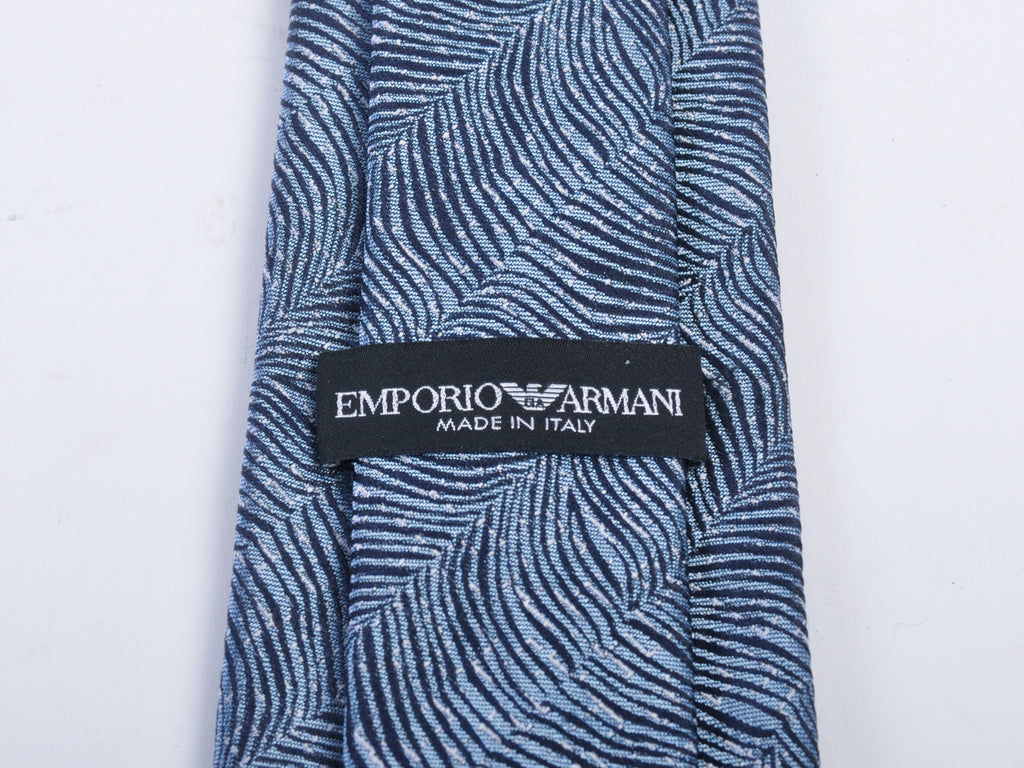 Emporio Armani Blue Print Tie