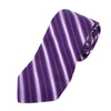 Brooks Brothers Pink on Purple Striped English Silk Tie