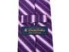 Brooks Brothers Pink on Purple Striped English Silk Tie