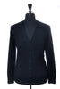 Maerz Navy Blue Wool Cardigan