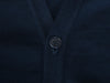 Maerz Navy Blue Wool Cardigan