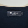 Maerz Navy Blue Wool Cardigan