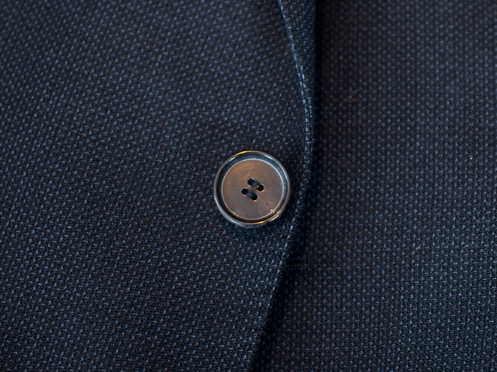Hugo Boss Navy Blue Weave Pasini2 Blazer