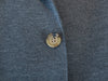 Eleventy Grey Cotton Blend Reverse Seam Blazer