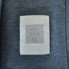 Eleventy Grey Cotton Blend Reverse Seam Blazer