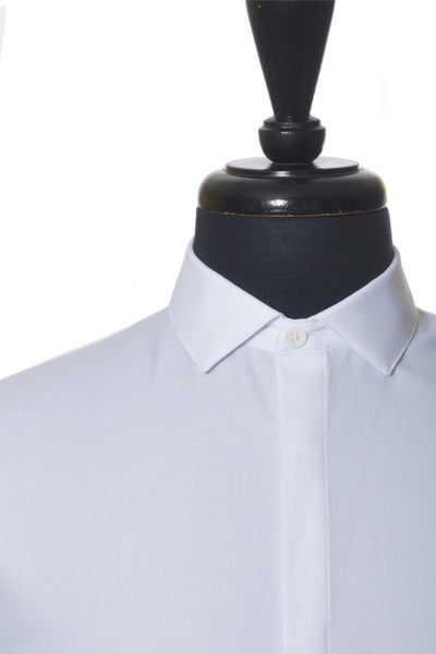 The Kooples White Pique Slim Fit Shirt