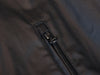 Shipley & Halmos Black Coated Canvas Double Breasted Jacket