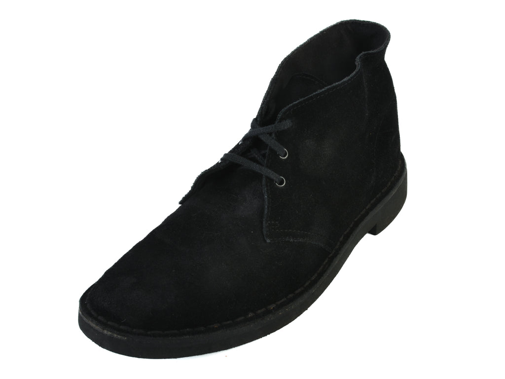 Clark’s Black Suede Desert Boots