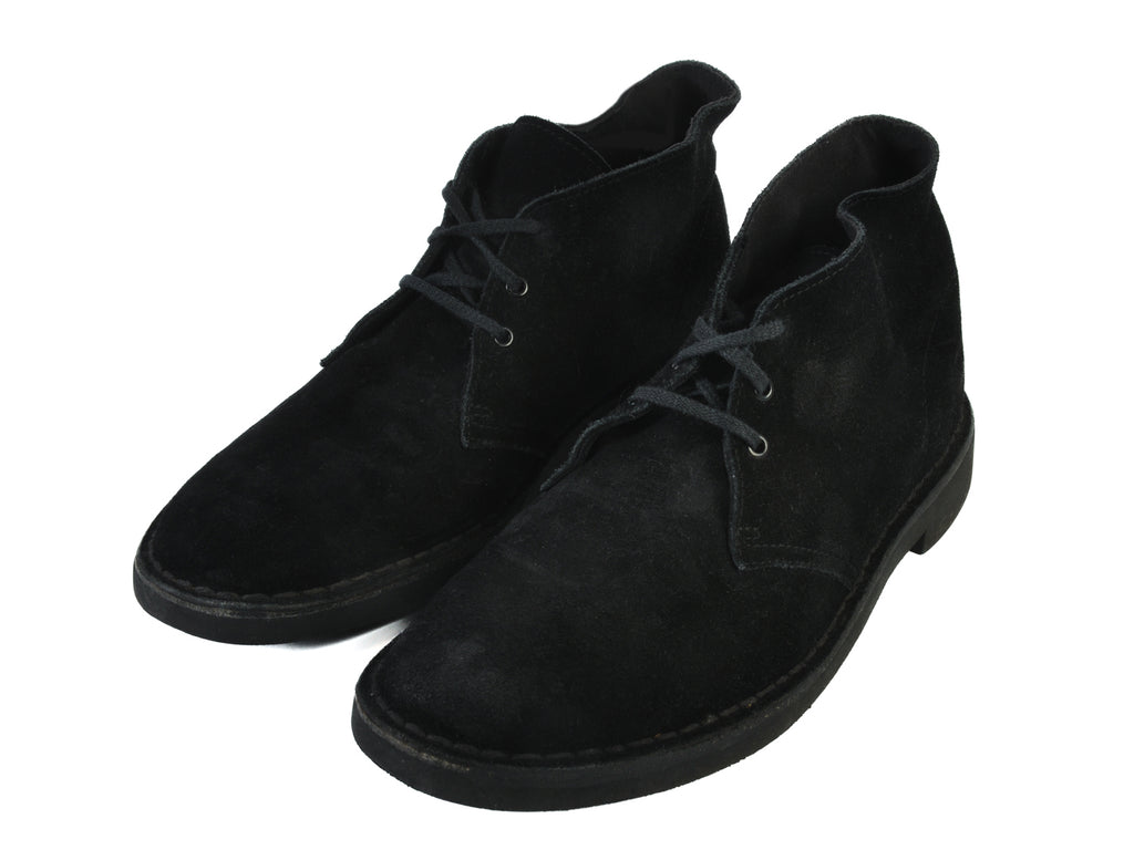 Clark’s Black Suede Desert Boots